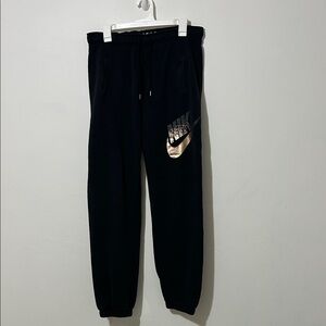 Nike Black Joggers with Red Tag